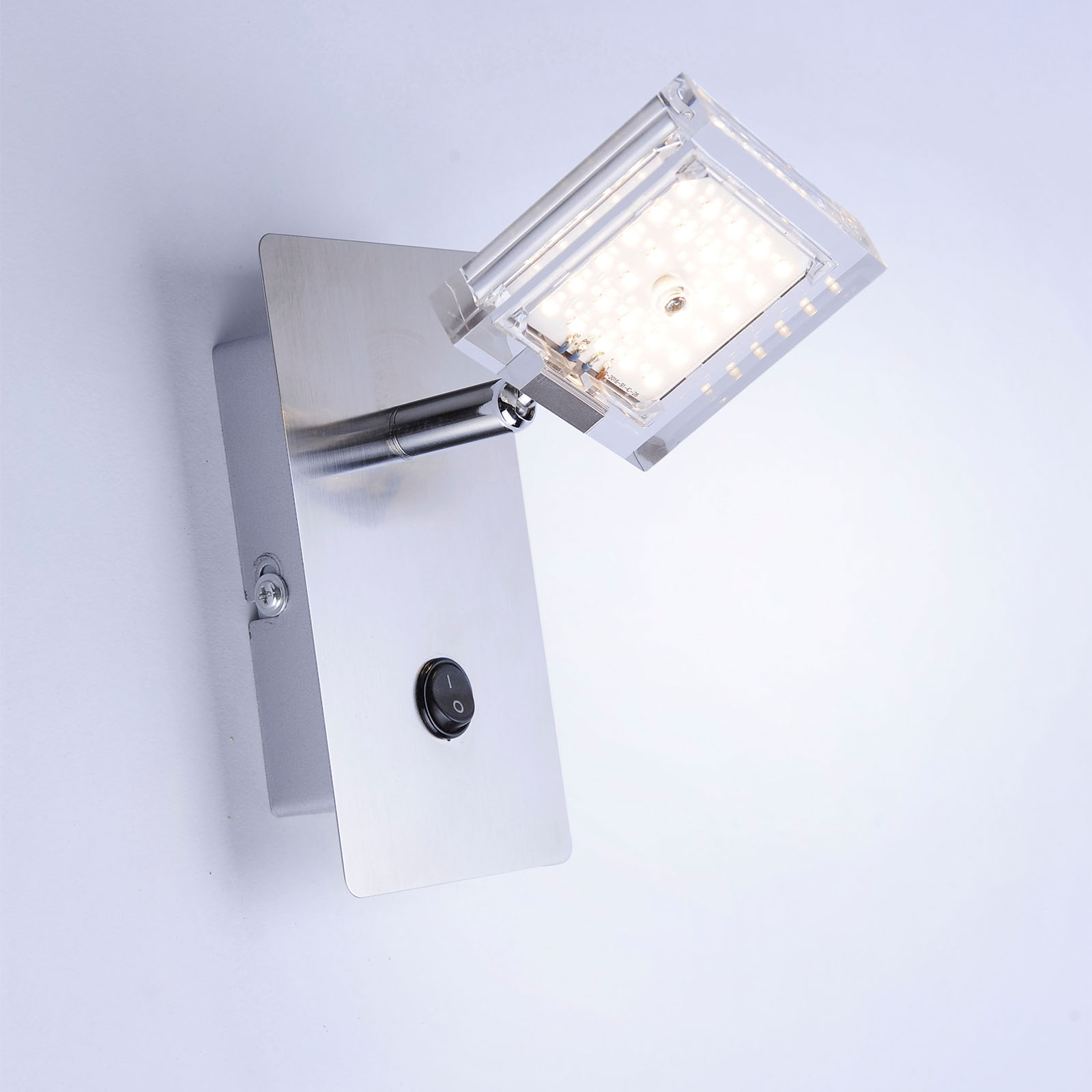 LED-Spot - alufarben - 1-flammig