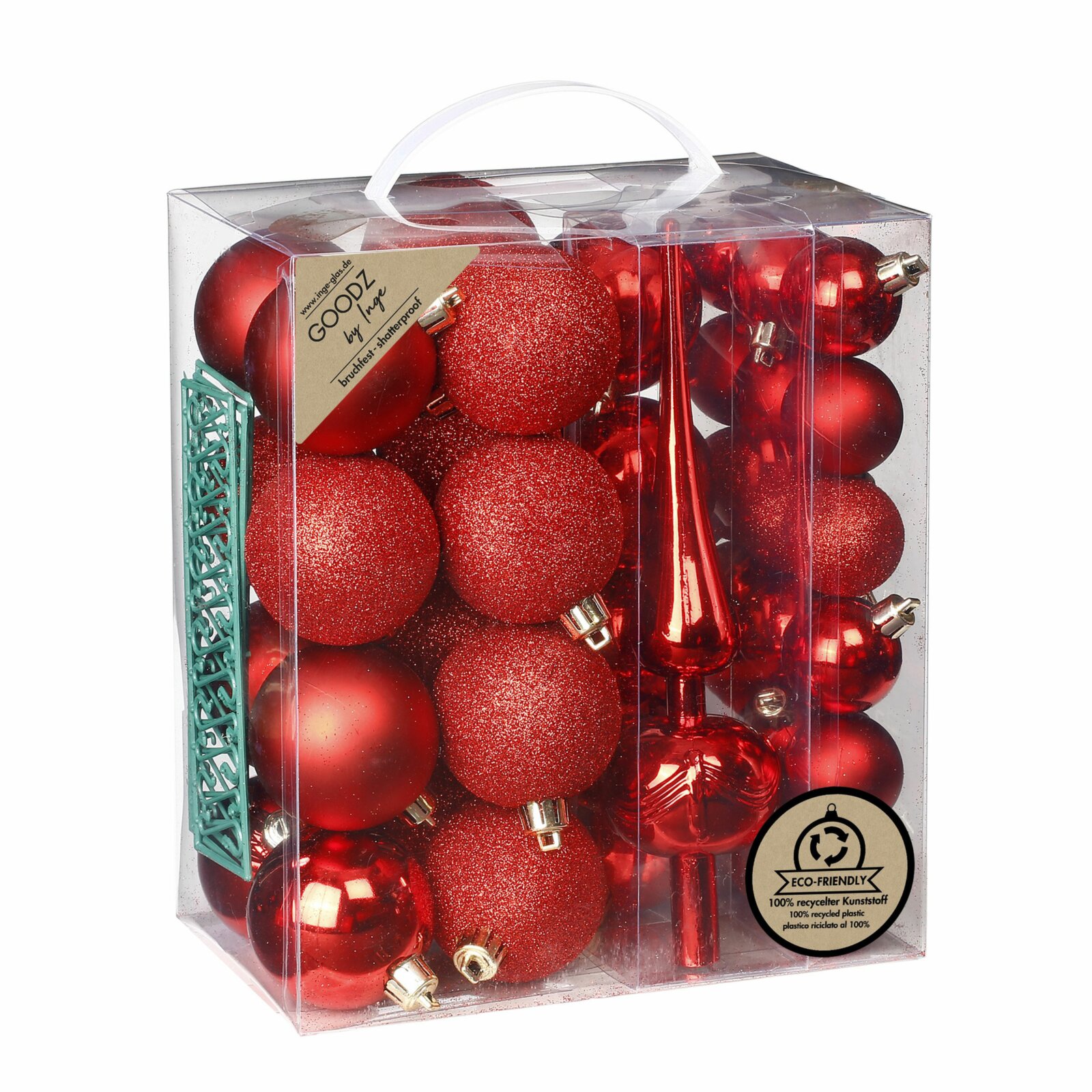 vier Mal Erektion Symmetrie reduzierter weihnachtsbaumschmuck