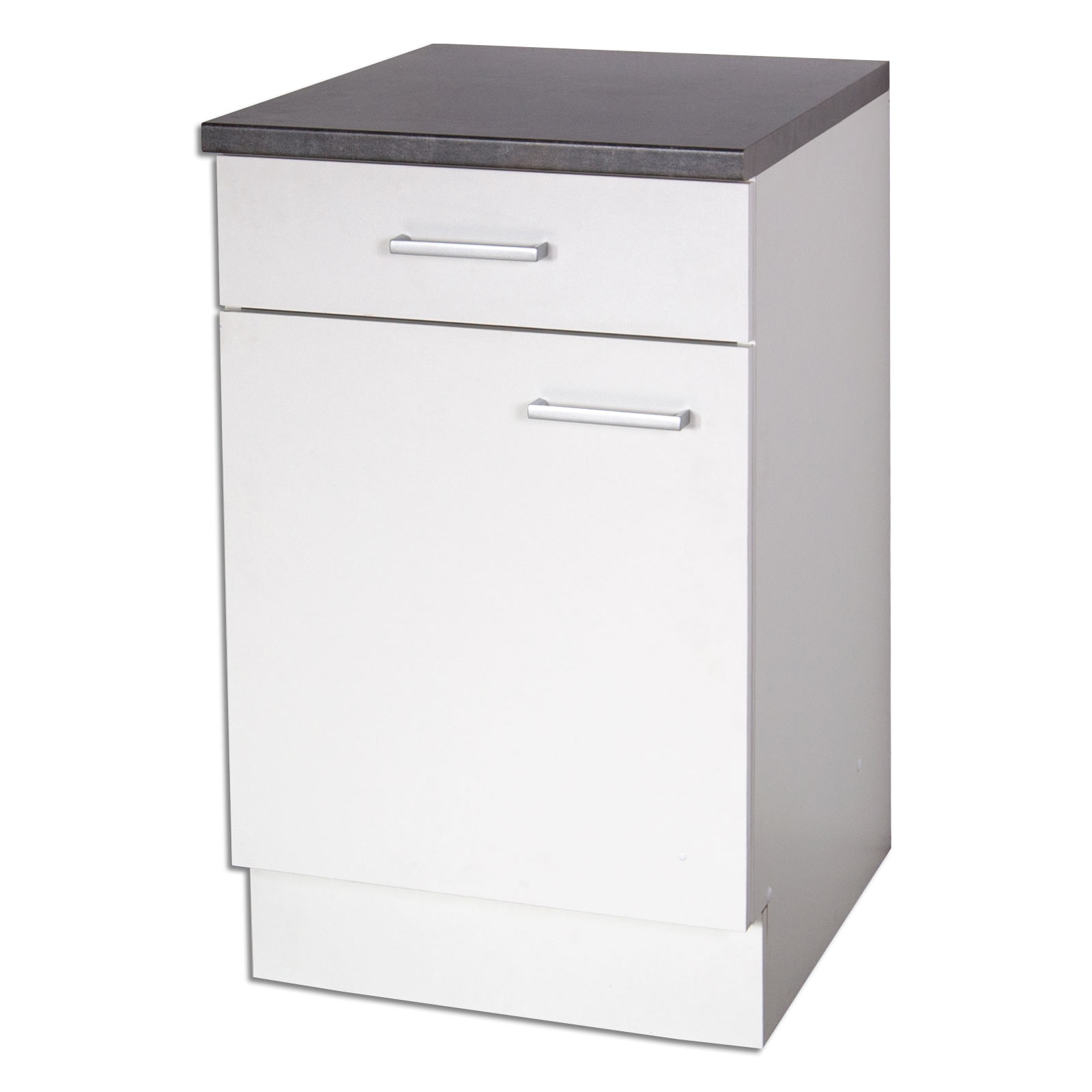 Anrichte - weiß-Marmor - 50 cm breit