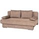 Schlafsofa - cappuccino - inklusive Kissen