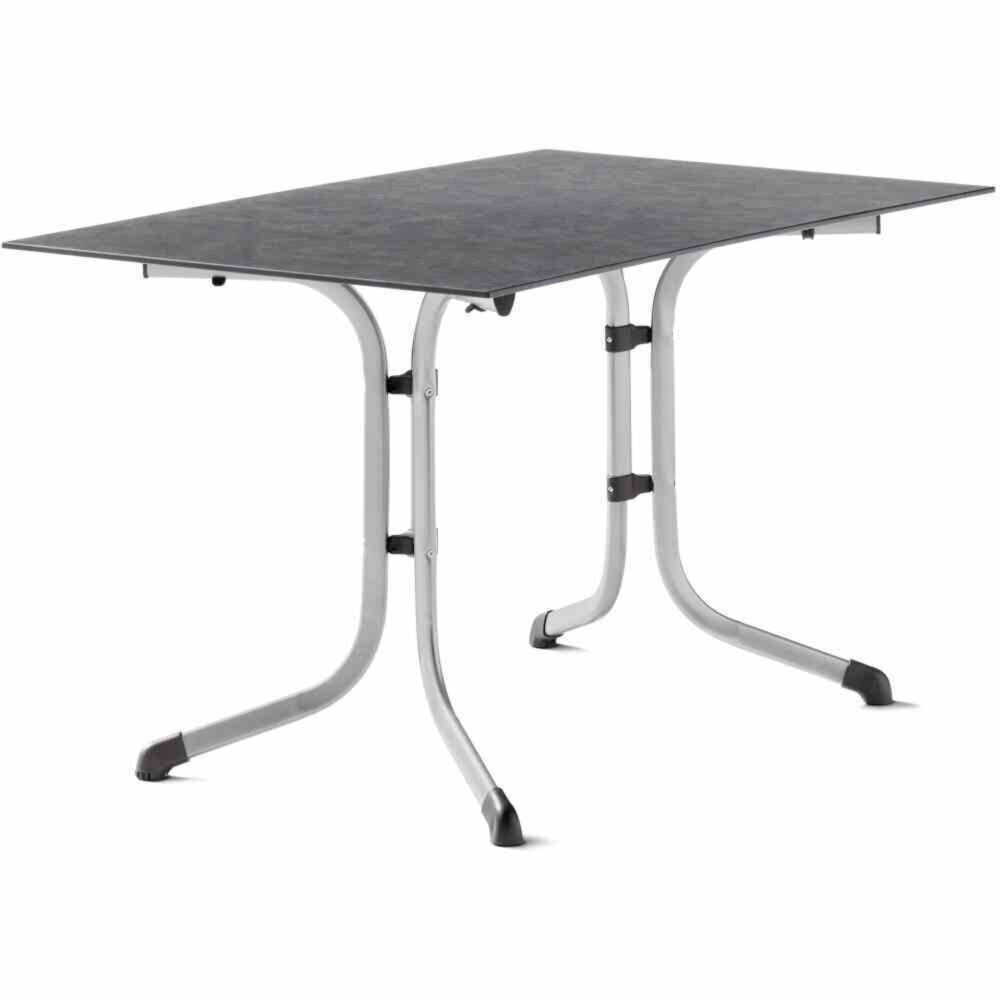Klapptisch POLYTEC graphit Schiefer anthrazit 120x80 cm Online