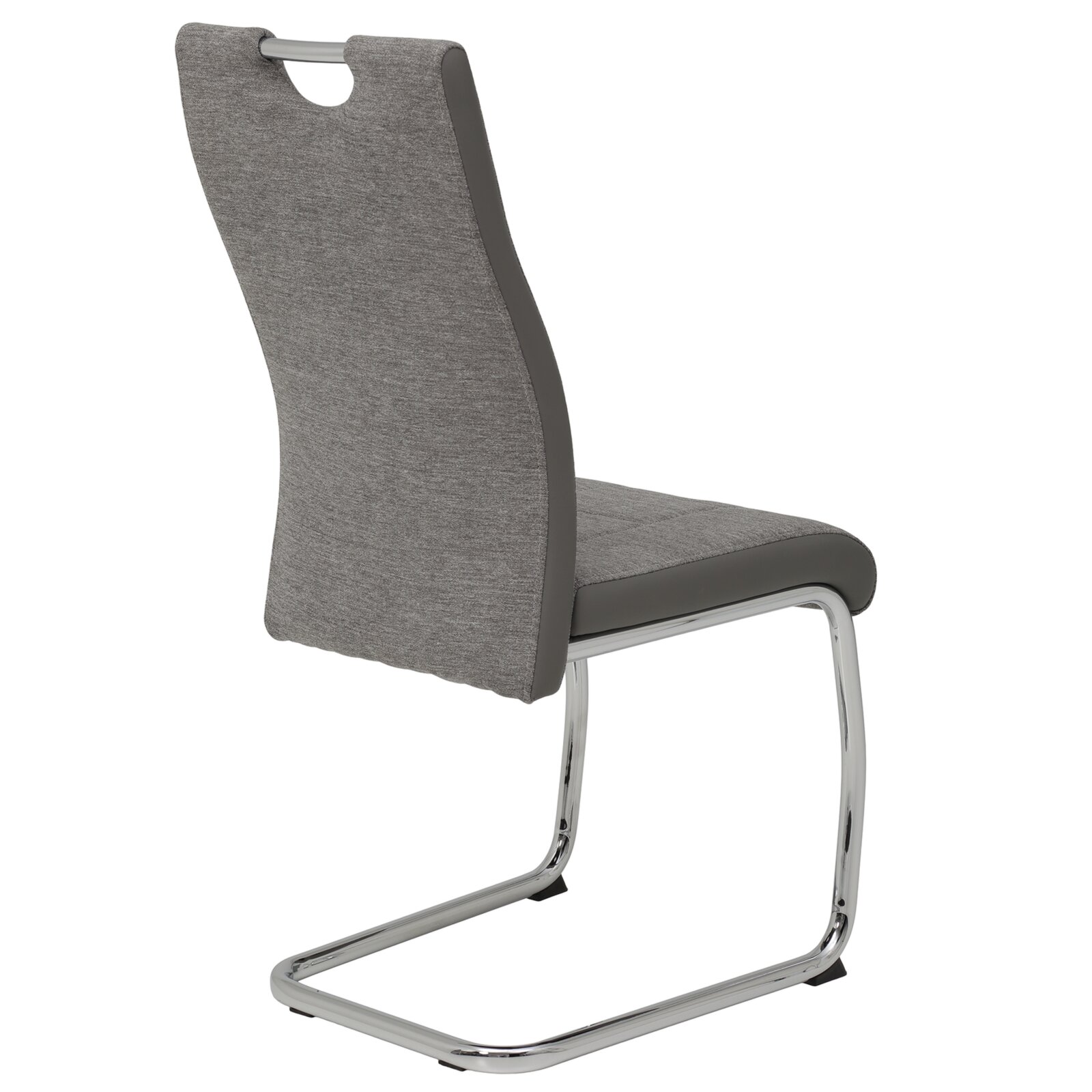 4-teiliges Schwingstuhl-Set bei - Webstoff grau | - ROLLER Online kaufen