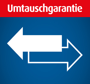 Umtauschgarantie