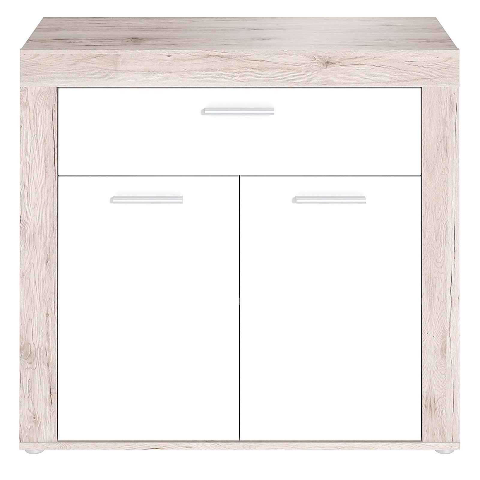 Kommode - Sandeiche-weiß - 96 cm breit