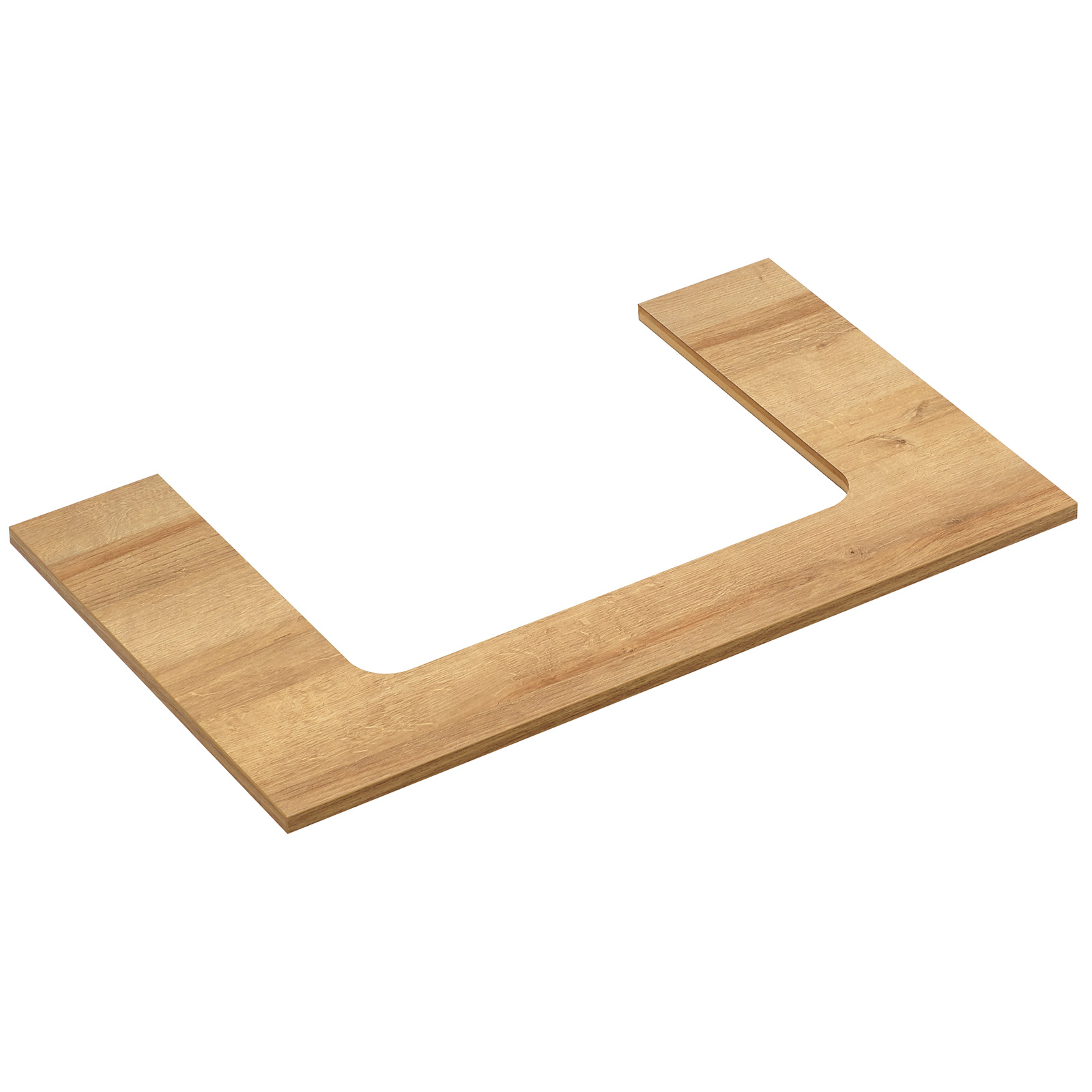 Waschtischplatte - Riviera Eiche - 73 cm