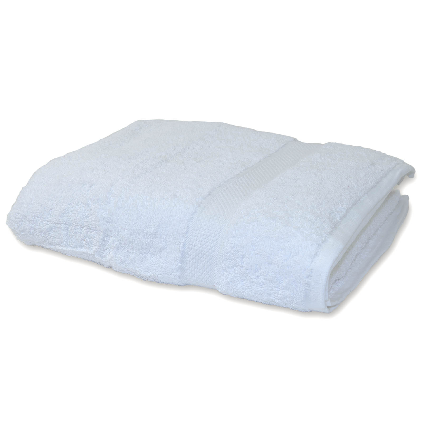 Badetuch - weiß - 70x140 cm - Baumwolle