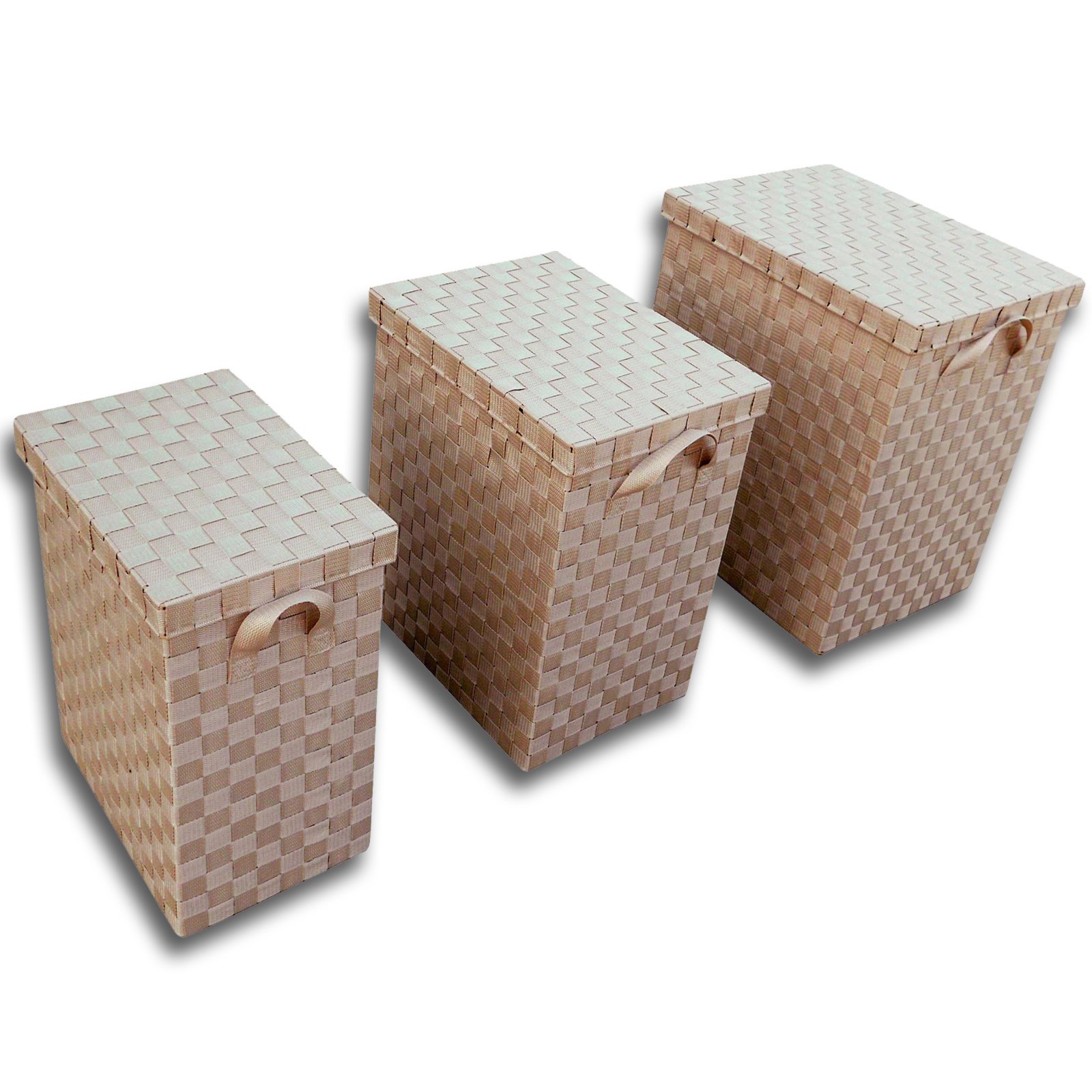 Wäschetruhe - beige - Größe XL | Wäschekörbe & Sammler | Bad