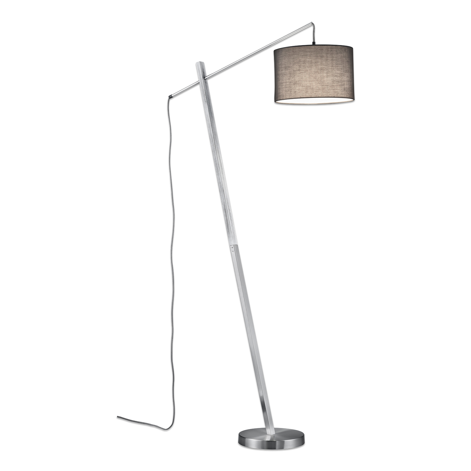 Stehleuchte - grau - 163 cm