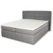 Boxspringbett - hellgrau - H3 - 180x200 cm