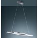 LED-Pendelleuchte - Nickel matt - Switch-Dimmer