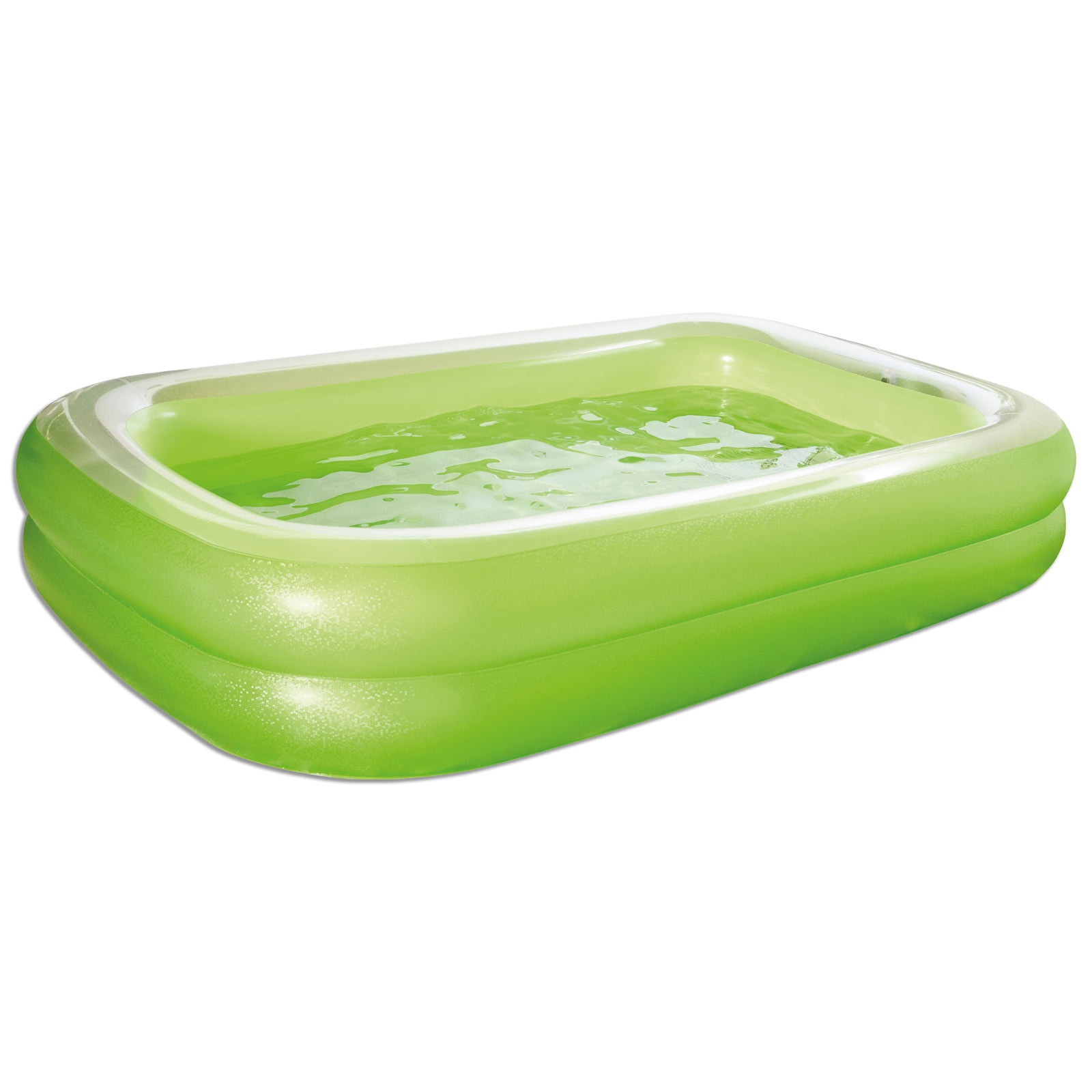 Pool - grün - Kunststoff - 2 Ringe