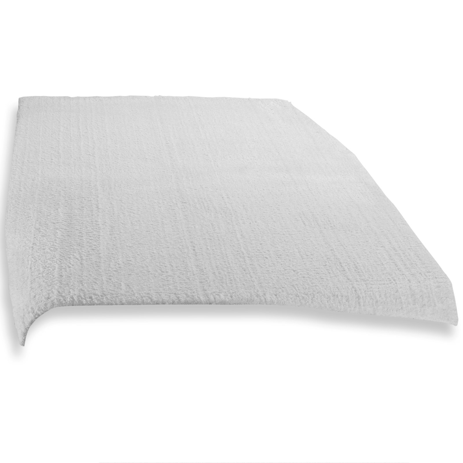 Teppich TIARA weiß 80×150 cm Einfarbige Teppiche Teppich TIARA weiß 80×150 cm Einfarbige Teppiche