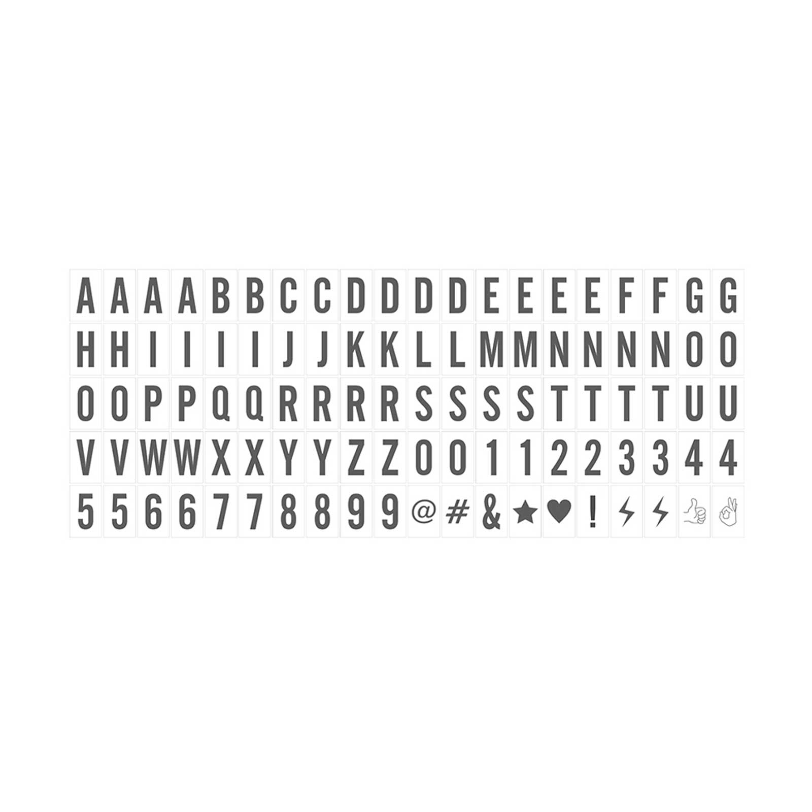 LED-Lichtbox - Lightbox - mit Buchstaben