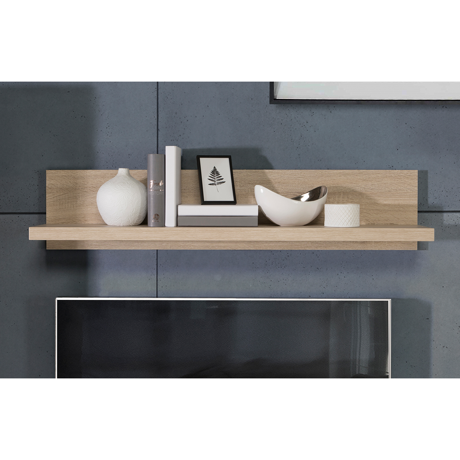 Wandboard -Sonoma Eiche - 120 cm breit