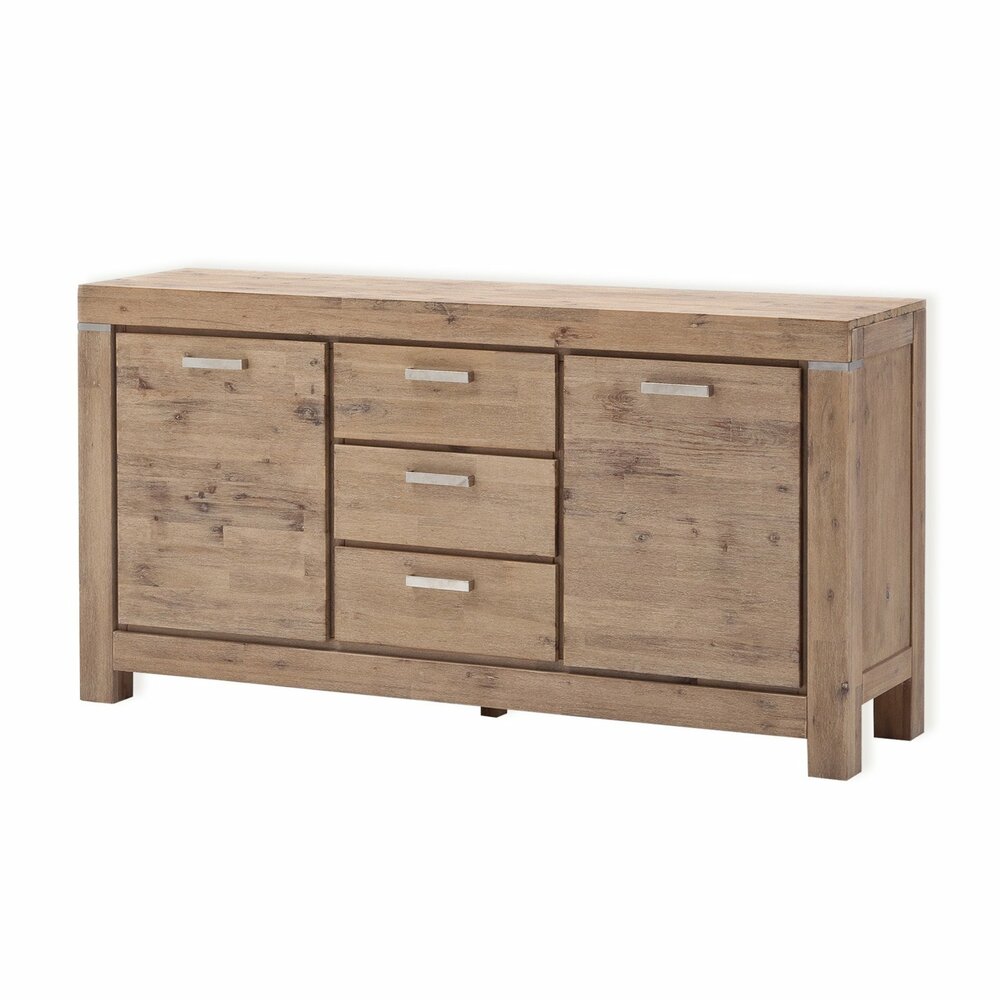 Sideboard VICTORIA Akazie massiv 165 cm breit Kommoden