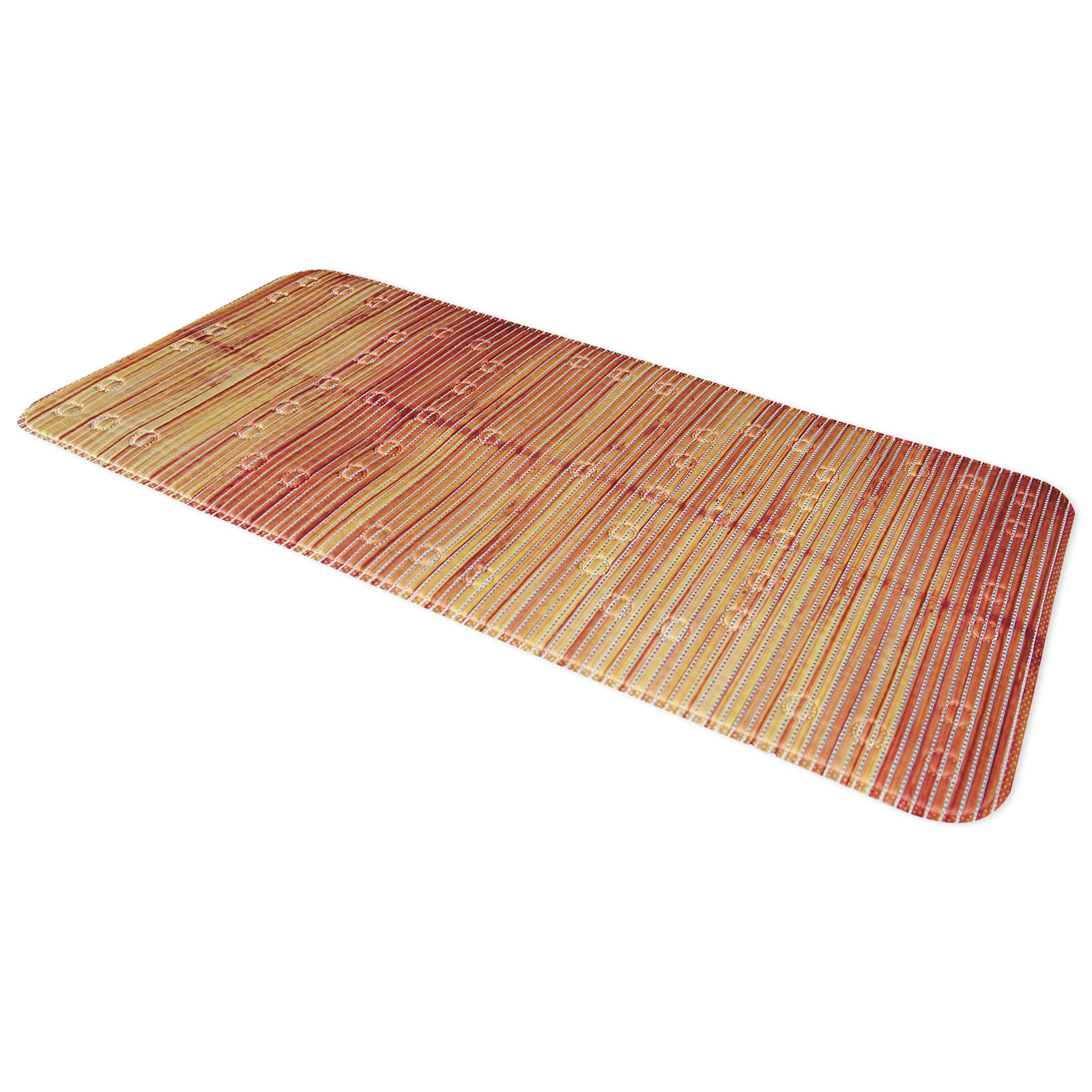 Antirutschmatte - braun - Bambusmotiv - 43x91 cm