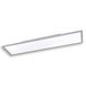 LED-Deckenleuchte FLAT - silber - 120 cm