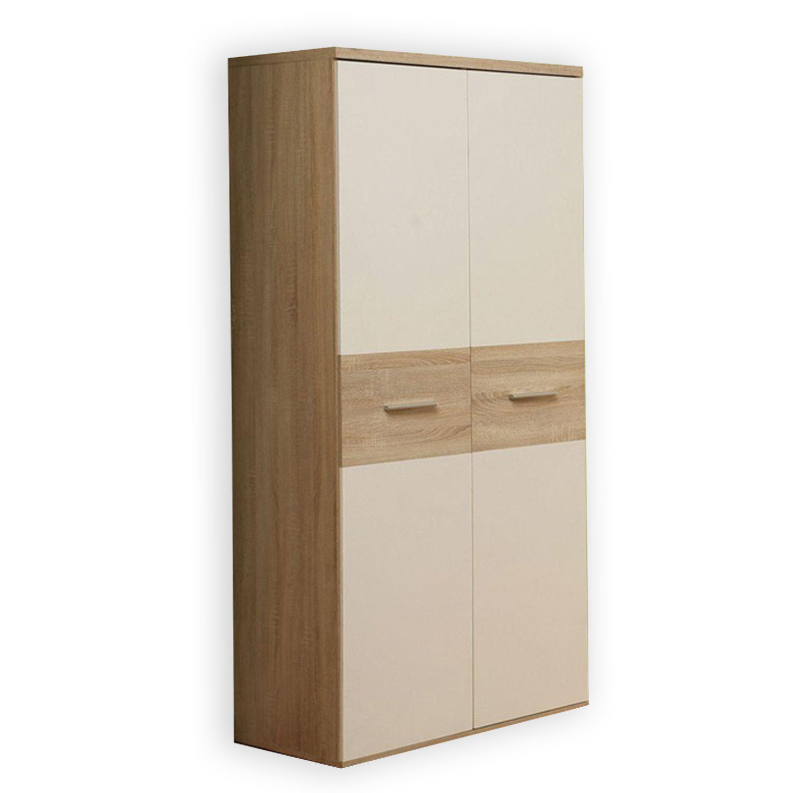 4-teiliges Babyzimmer-Set - Sonoma Eiche-weiß