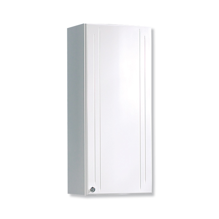 Wandschrank - weiß - Hochglanz - 32,5 cm breit