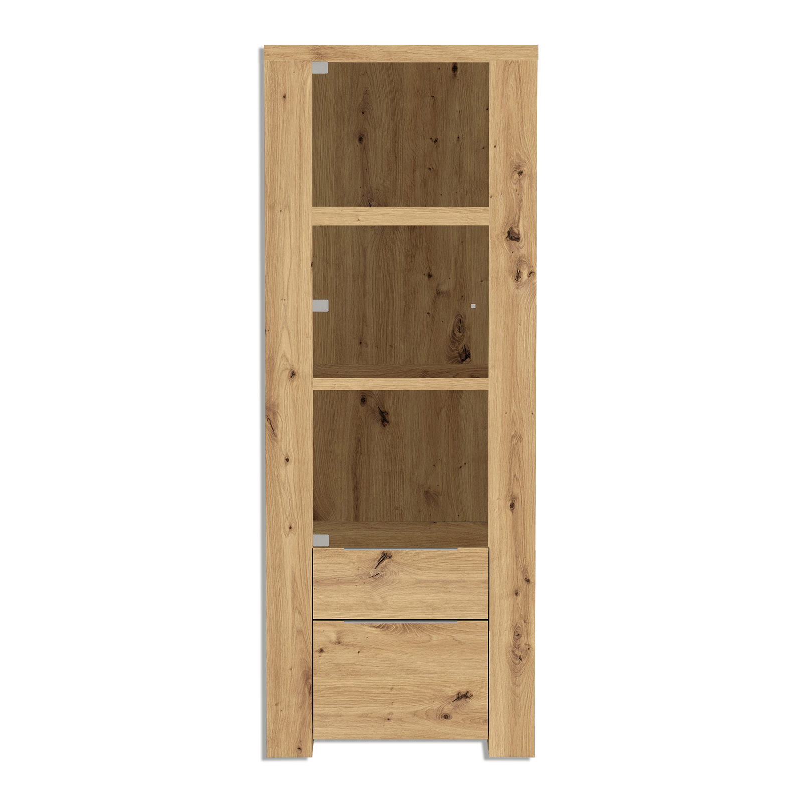 Vitrine - Artisan Eiche - 186 cm hoch