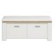 Schuhbank - weiß-Eiche Bianco - 108 cm breit