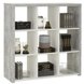 Regal - Beton-weiß - 3x3 Fächer