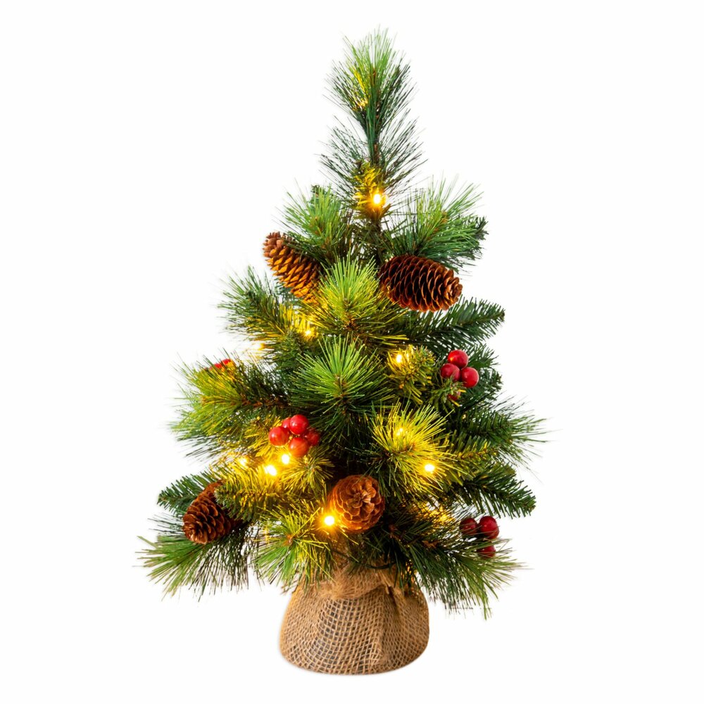 LED-Weihnachtsbaum - mit Beeren und Tannenzapfen | Online bei ROLLER kaufen