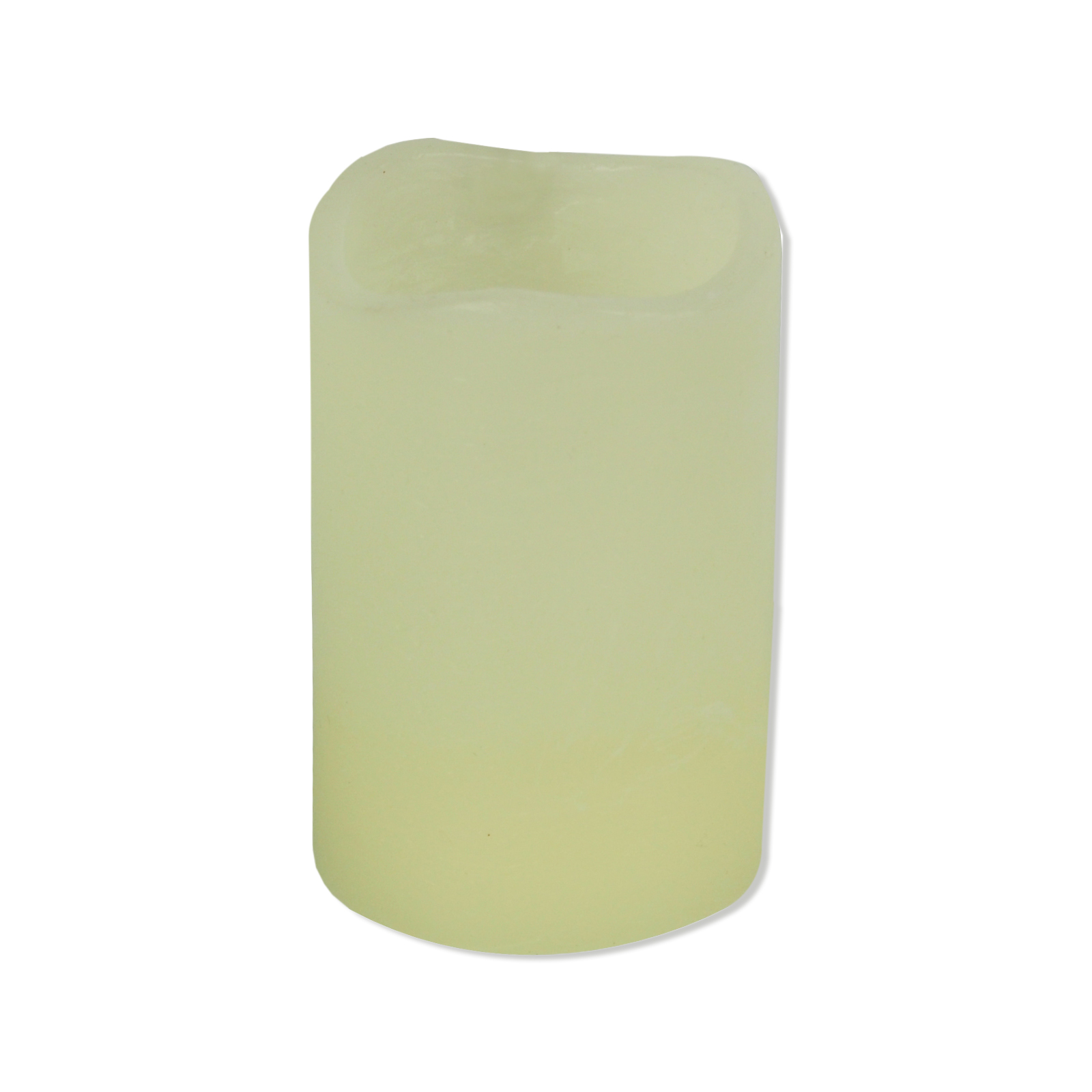 LED-Kerze - creme - mit Flackereffekt - 5 cm