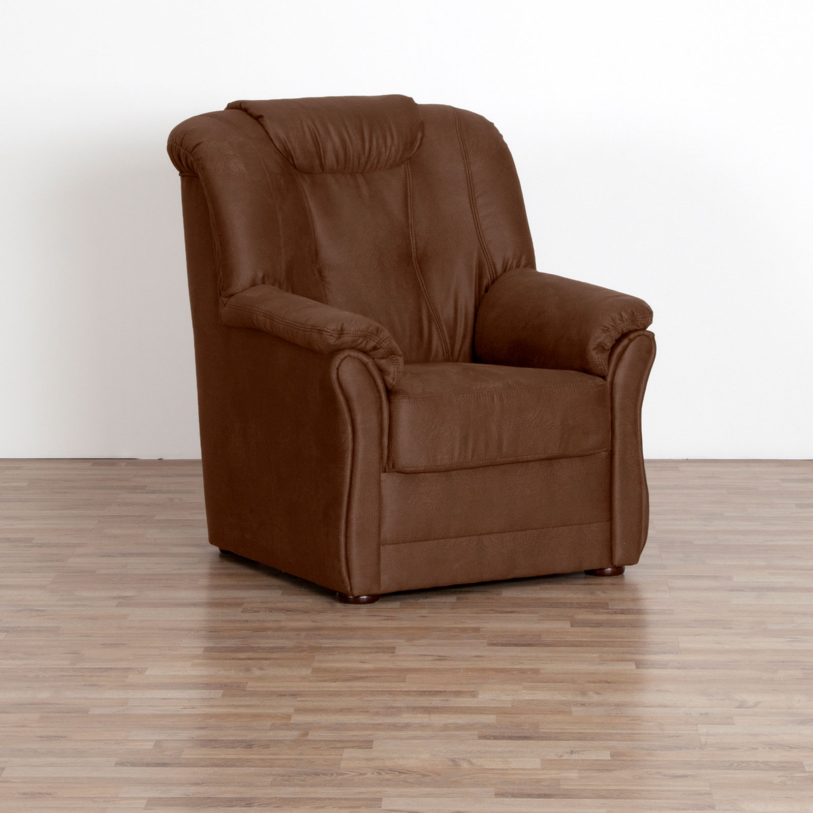 Sessel - braun - Federkern