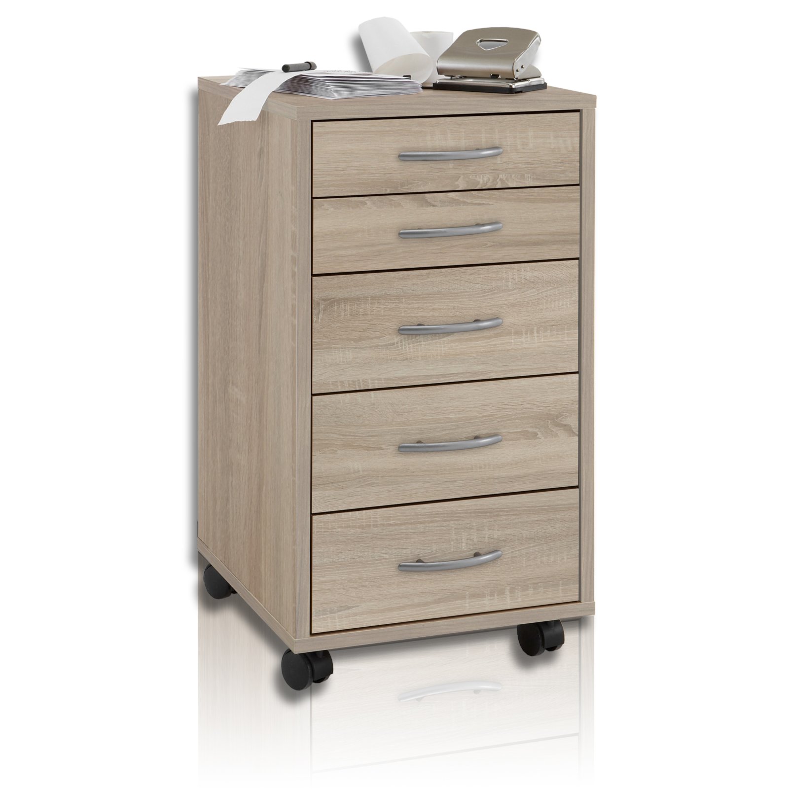 Rollcontainer FREDDY Sonoma Eiche Rollcontainer M?bel : Sonoma Eiche Rollcontainer Sonoma Eiche Rollcontainer : Rollcontainer FREDDY Sonoma Eiche Rollcontainer M?bel