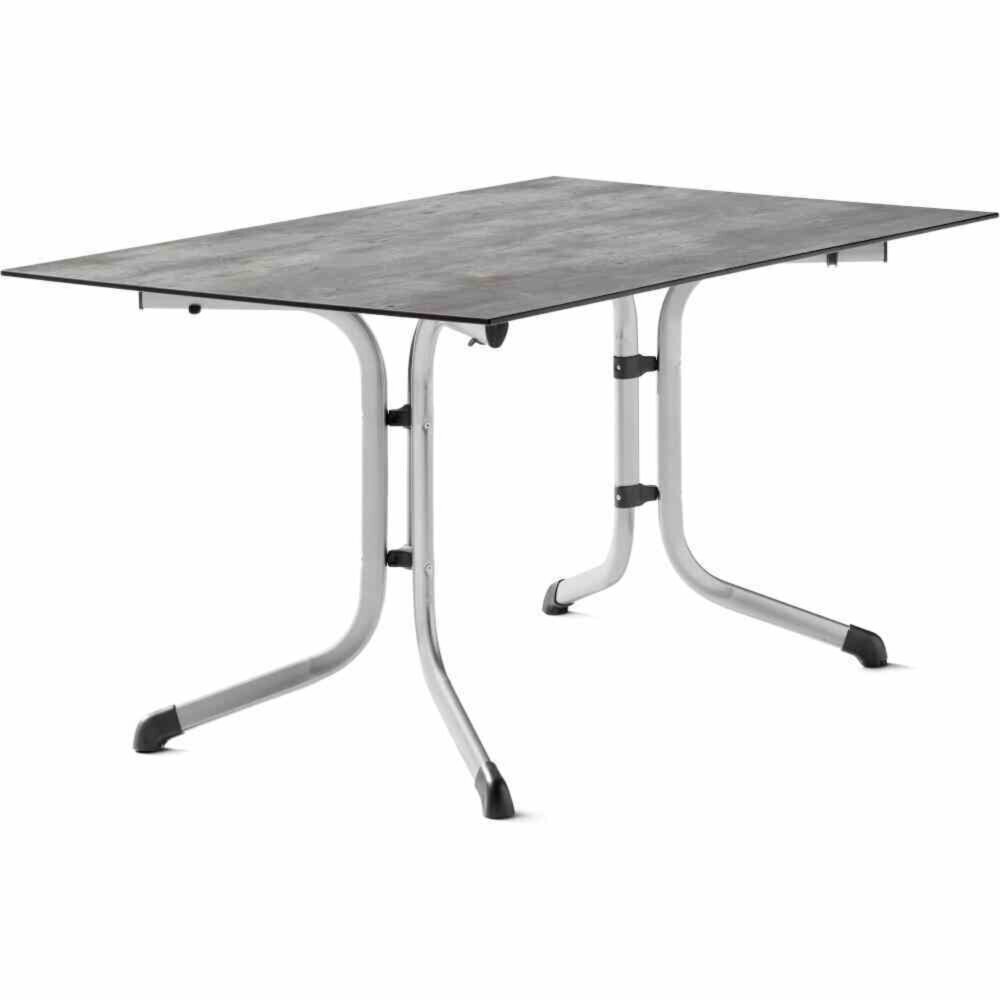 Klapptisch POLYTEC graphit BetonOptik 140x90 cm Online bei