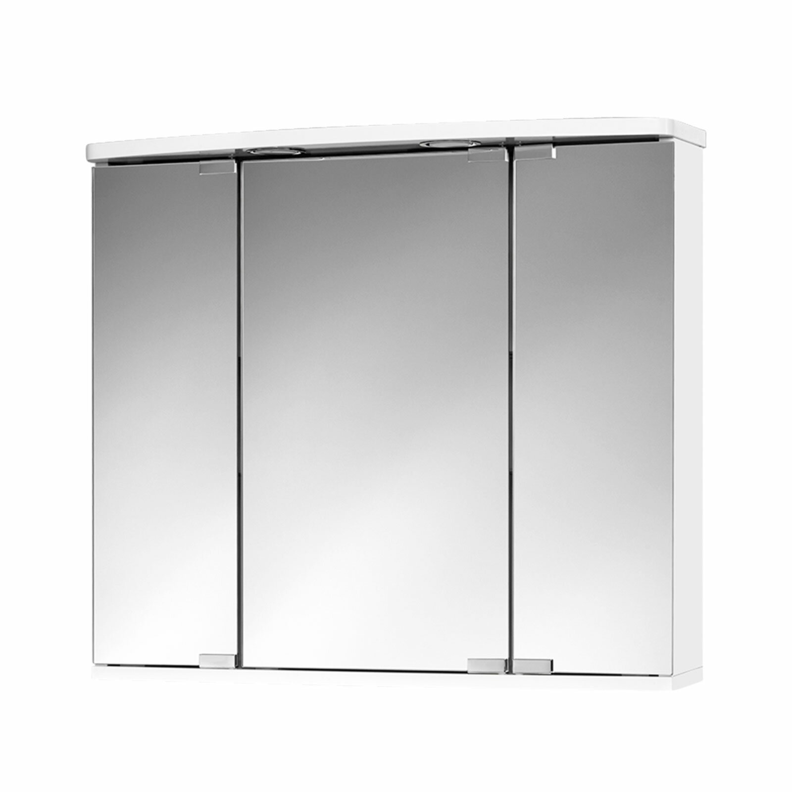 Spiegelschrank - weiß - 2 LED-Spots - 67 cm breit | Online bei ROLLER kaufen | Spiegelschränke