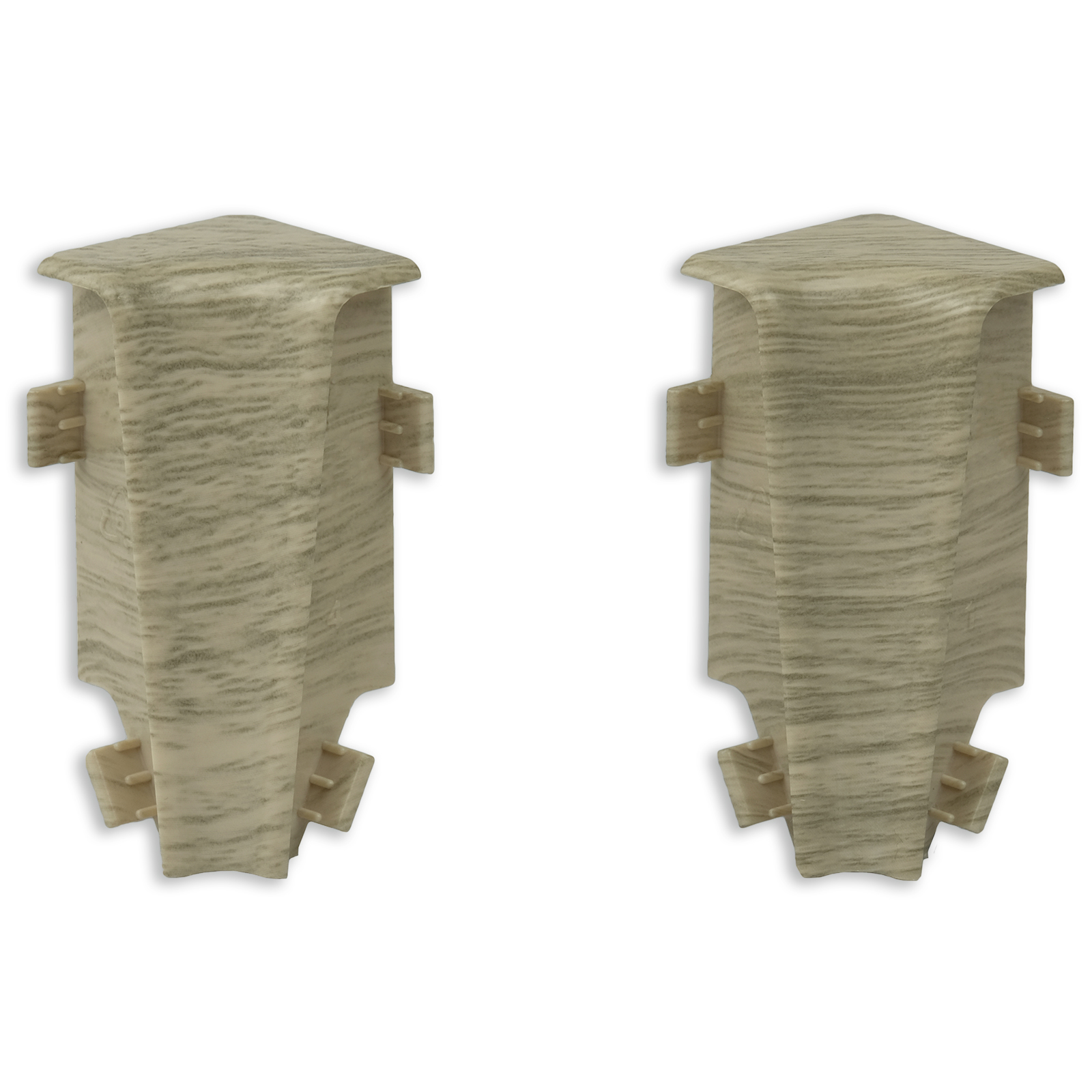 profitan 2er-Set Innenecke - Eiche Arizona - für Sockelleiste K58