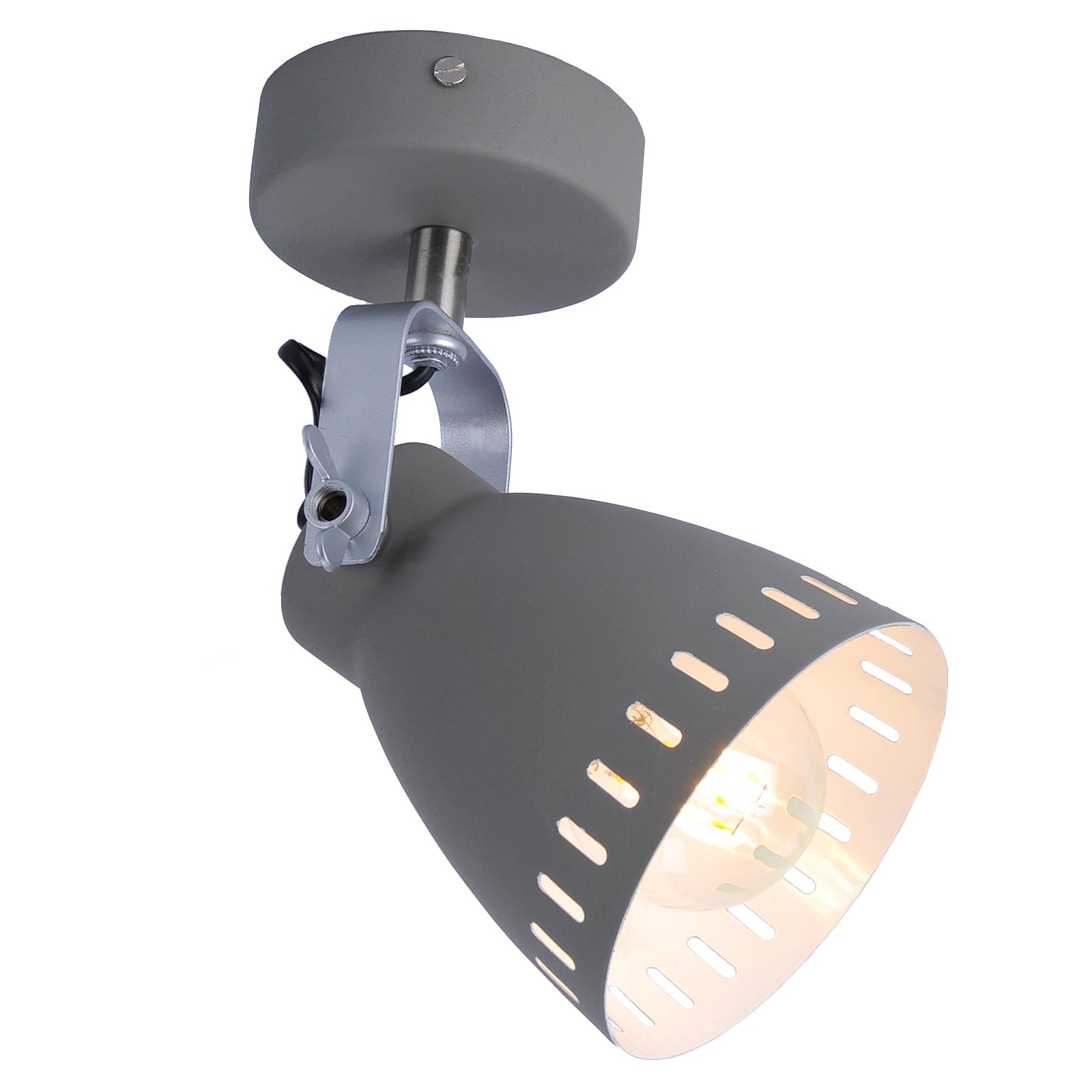 Spot - grau matt - 1-flammig