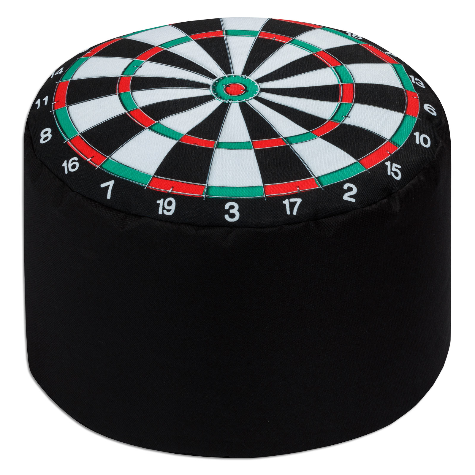 Sitzhocker DOTCOM DART - schwarz - 50x30 cm