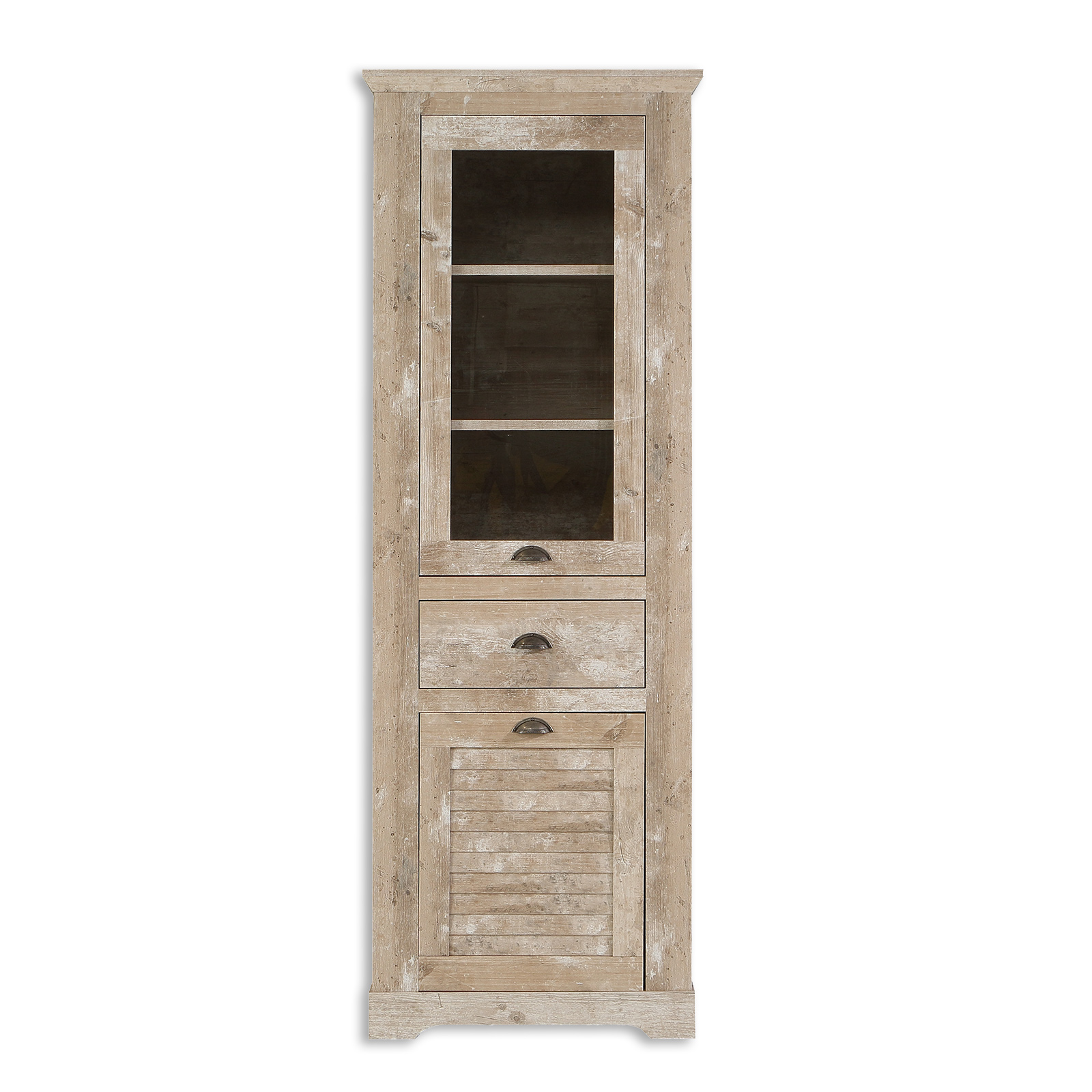 Vitrine hoch - Findus-Optik - 216 cm hoch