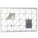 Wandgitter - sortierte Farben - Metall