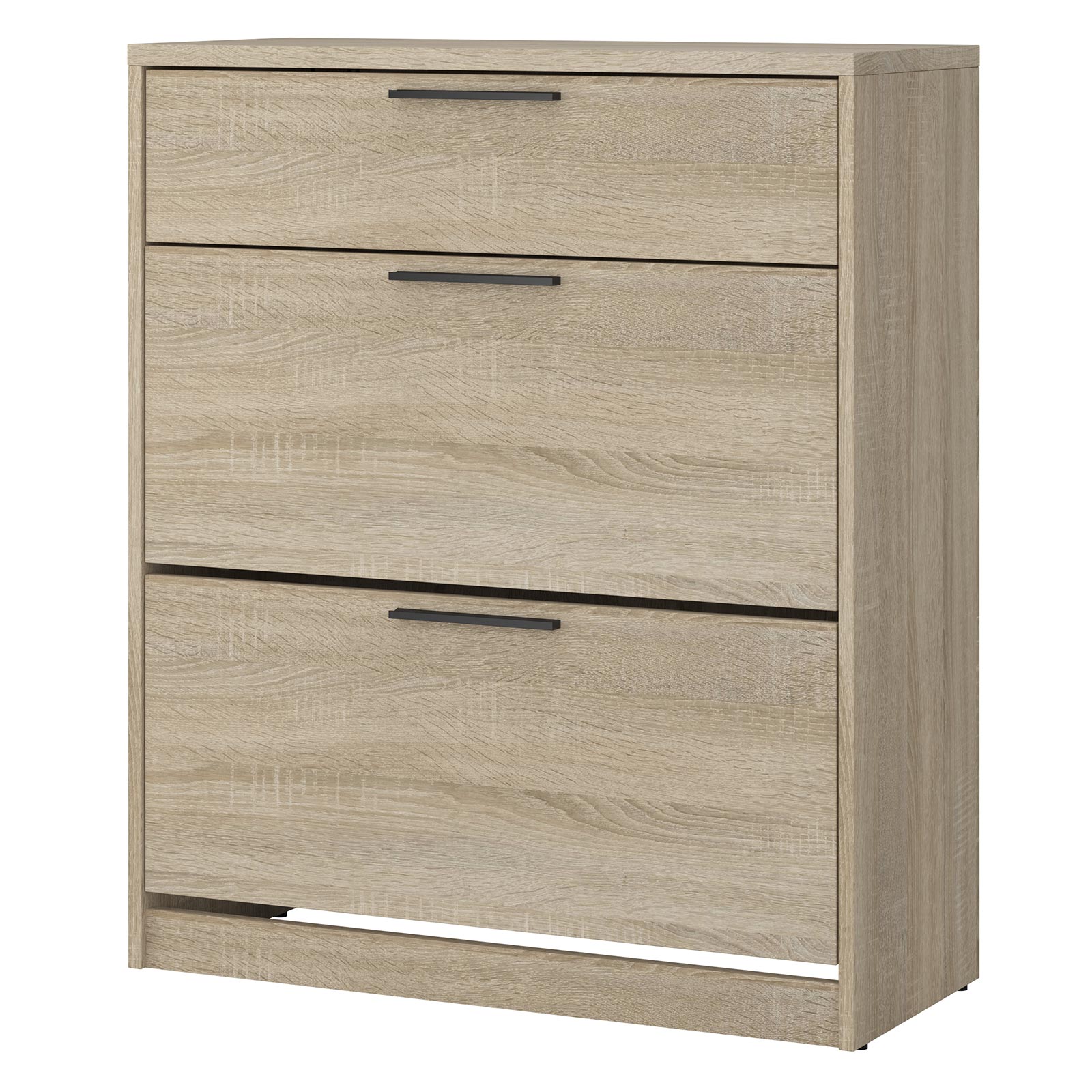 Schuhschrank - Sonoma Eiche - 80 cm breit