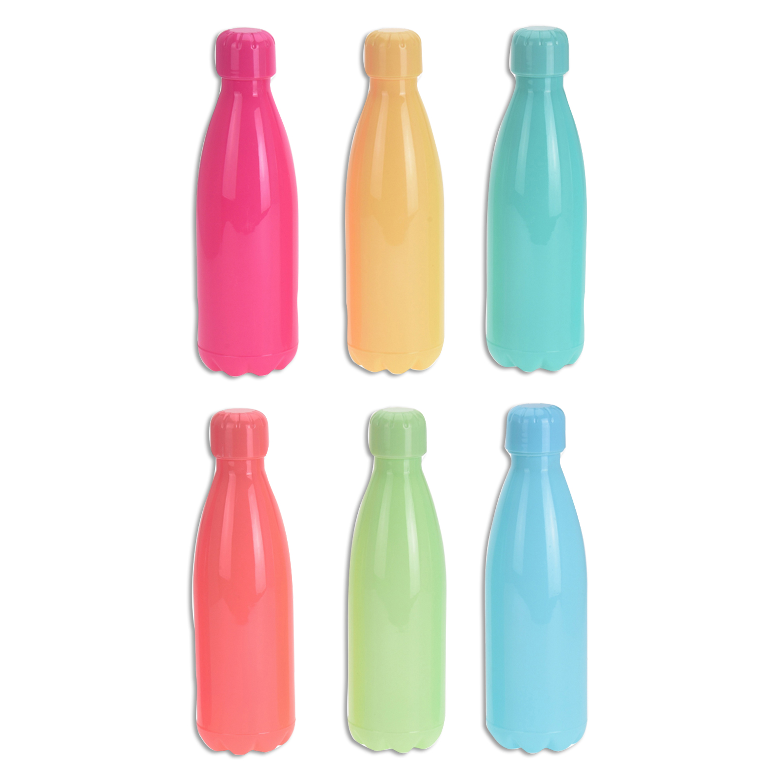 Trinkflasche - sommerliche Farben - 750 ml