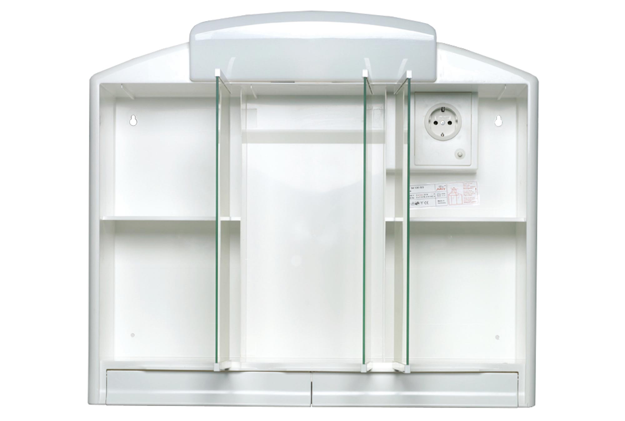 Spiegelschrank - weiß - Beleuchtung - 59 cm breit | Online bei ROLLER