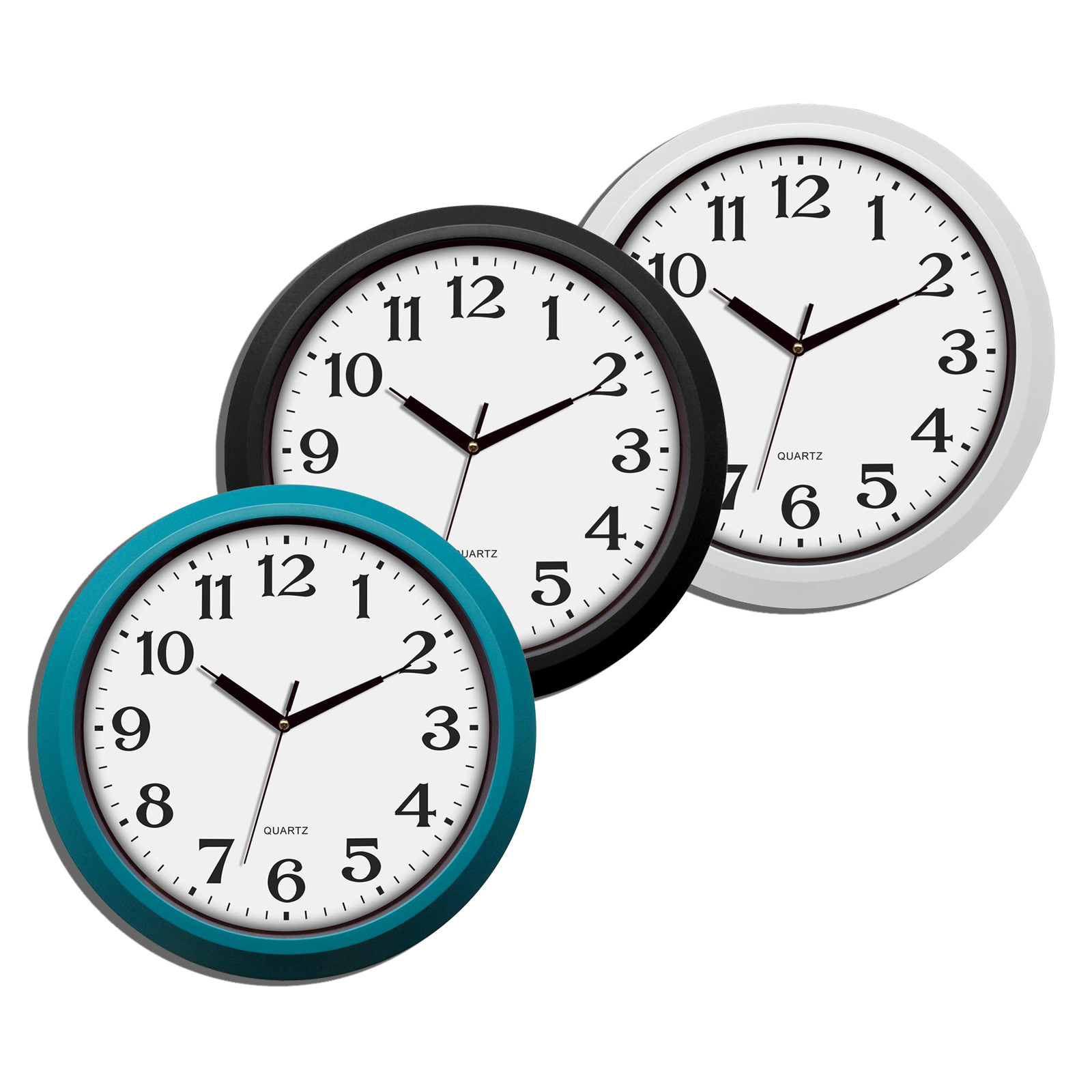Wanduhr - verschiedene Farben - 29 cm
