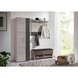 Wandgarderobe-Paneel - Sandeiche-Lava - 0131009100
