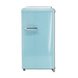 EXQUISIT Kühlschrank - RKS 100-16RVA++ - taubenblau - Retrooptik - 1242002000