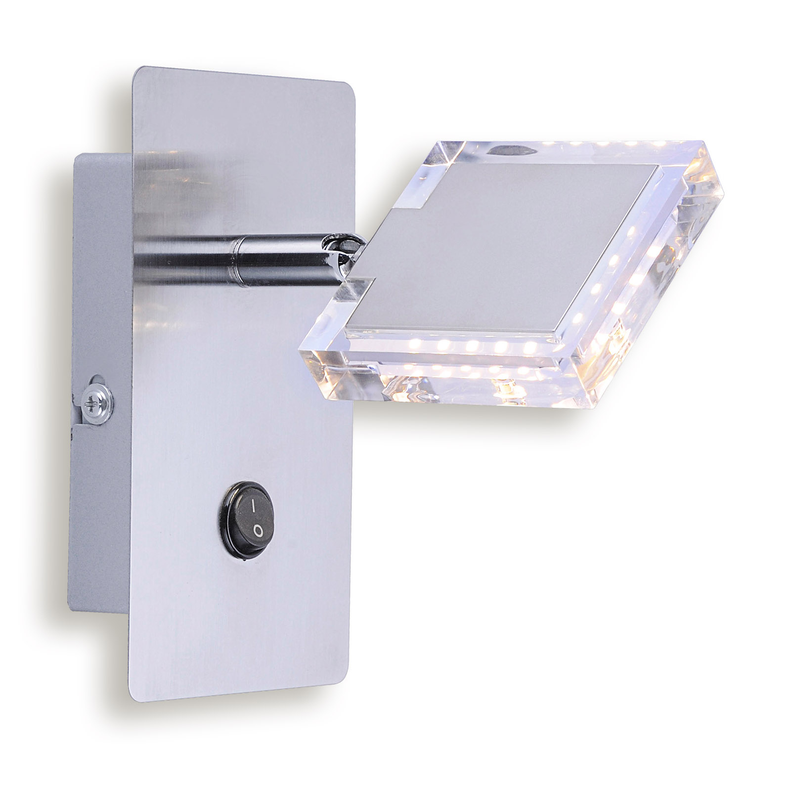 LED-Spot - alufarben - 1-flammig