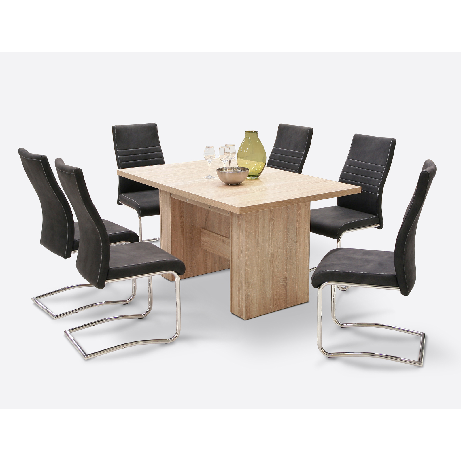 Esstisch - ausziehbar - Sonoma Eiche | Online bei ROLLER kaufen