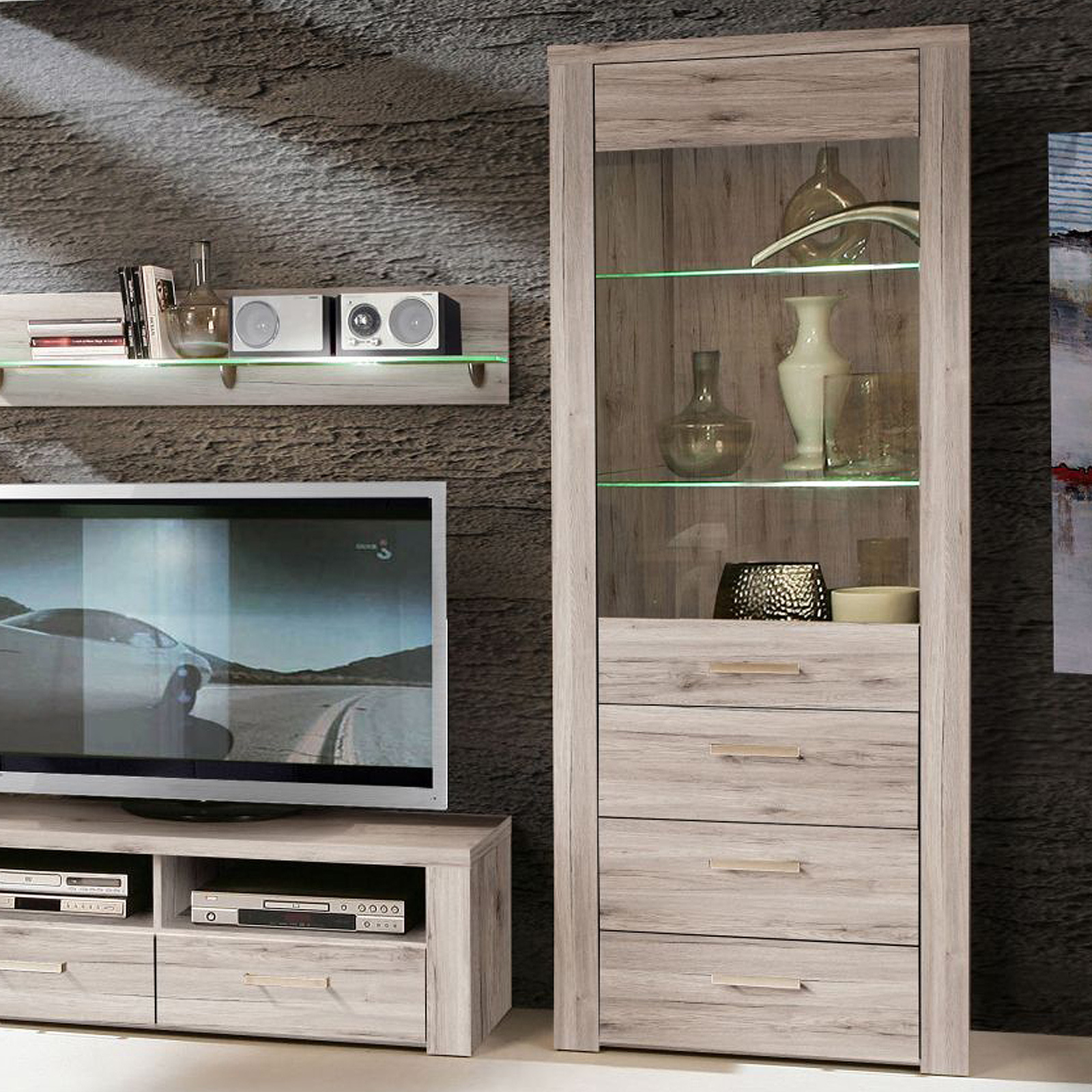 Vitrine - Sandeiche - mit Beleuchtung
