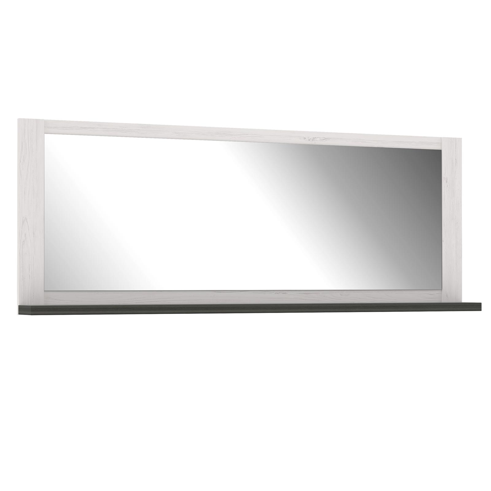 Wandspiegel - Pinie weiß - Touchwood - 180 cm