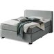 Boxspringbett - mint - H2 - 140x200 cm