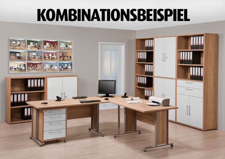 Rollcontainer - Sonoma Eiche - 48 cm breit