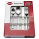 Quisina 24-teiliges Besteck-Set - Edelstahl